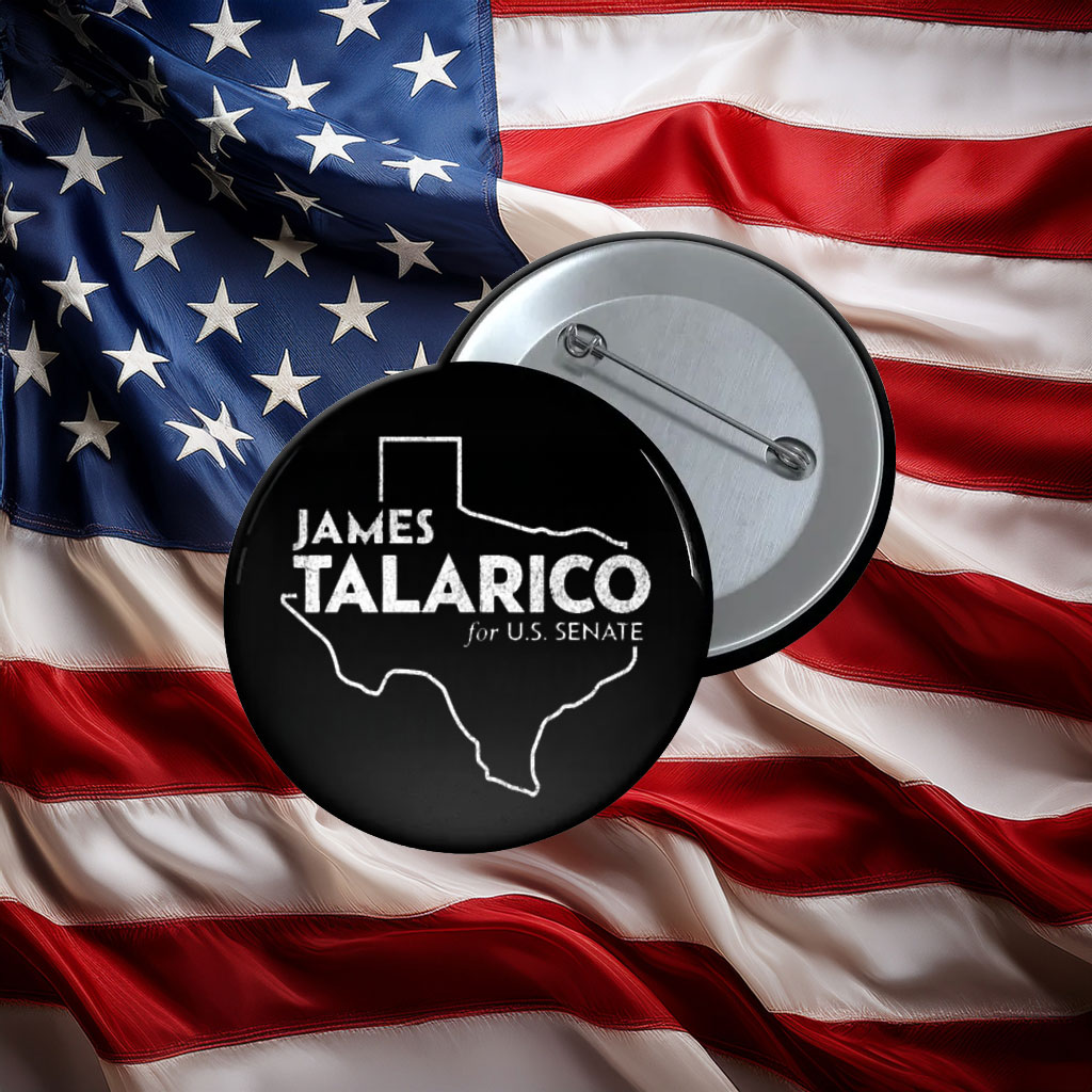 James Talarico For U.S. Senate Button