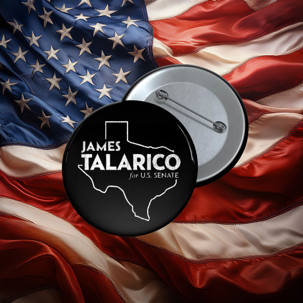 James Talarico For U.S. Senate Button