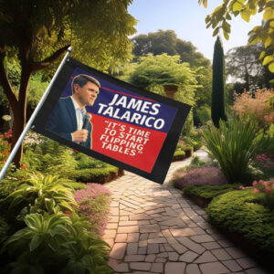 James Talarico It’s Time To Start Flipping Tables Flag