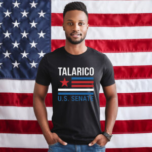 James Talarico T-Shirt - Bold Flag Stripes Senate Tee