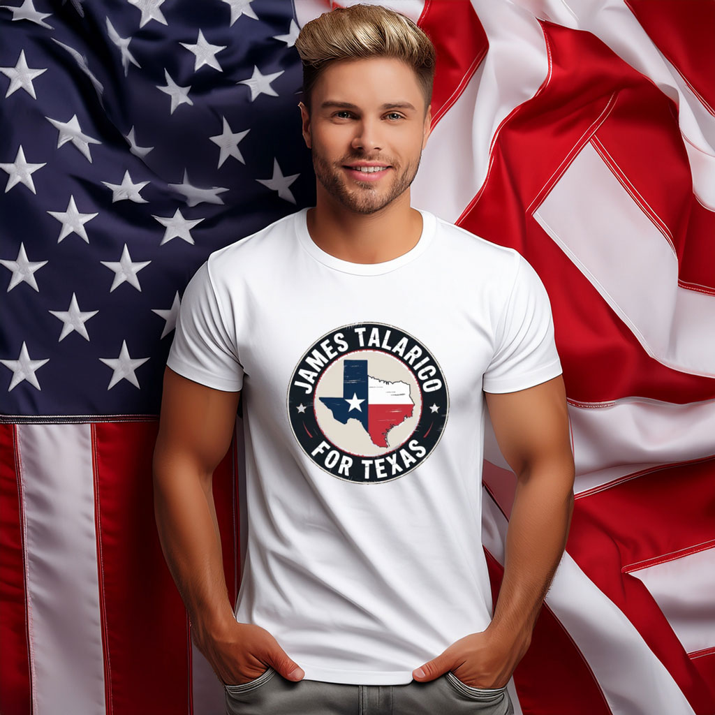 James Talarico T-Shirt - For Texas Circle Badge Tee