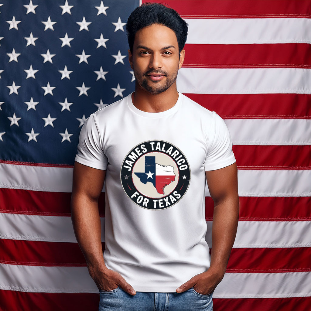 James Talarico T-Shirt - For Texas Circle Badge Tee