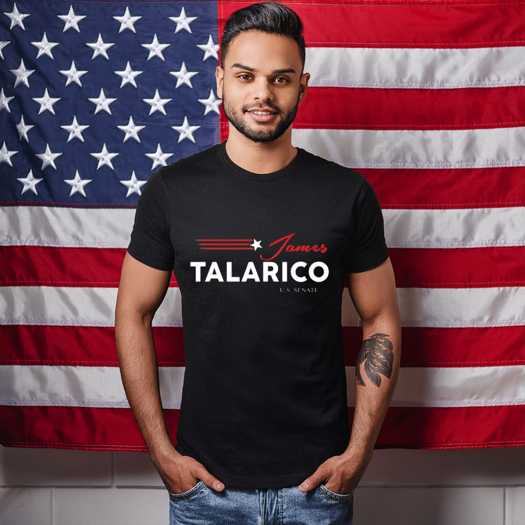 James Talarico T Shirt U.S. Senate Star Stripes Tee