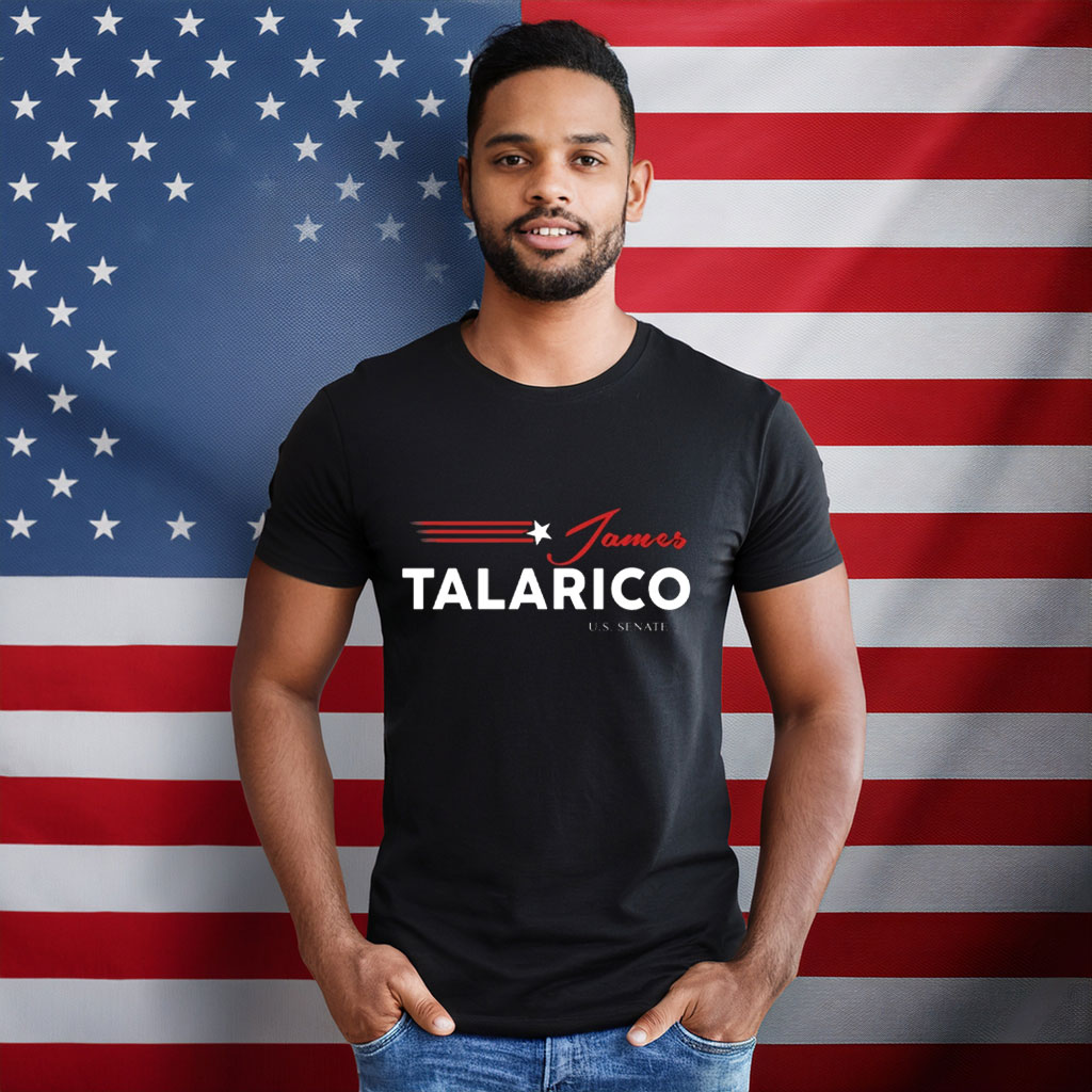 James Talarico T Shirt U.S. Senate Star Stripes Tee