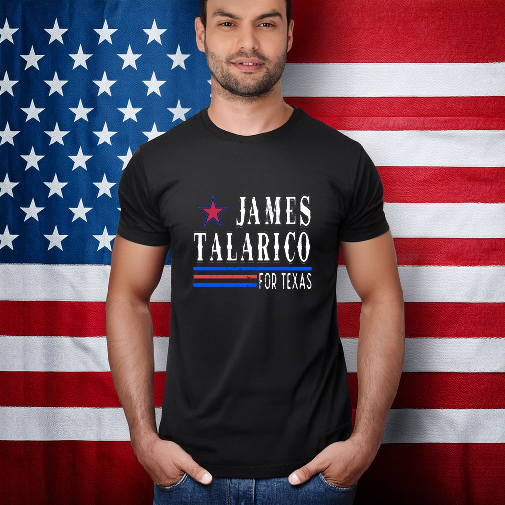 James Talarico T-Shirt - Western Font For Texas Tee