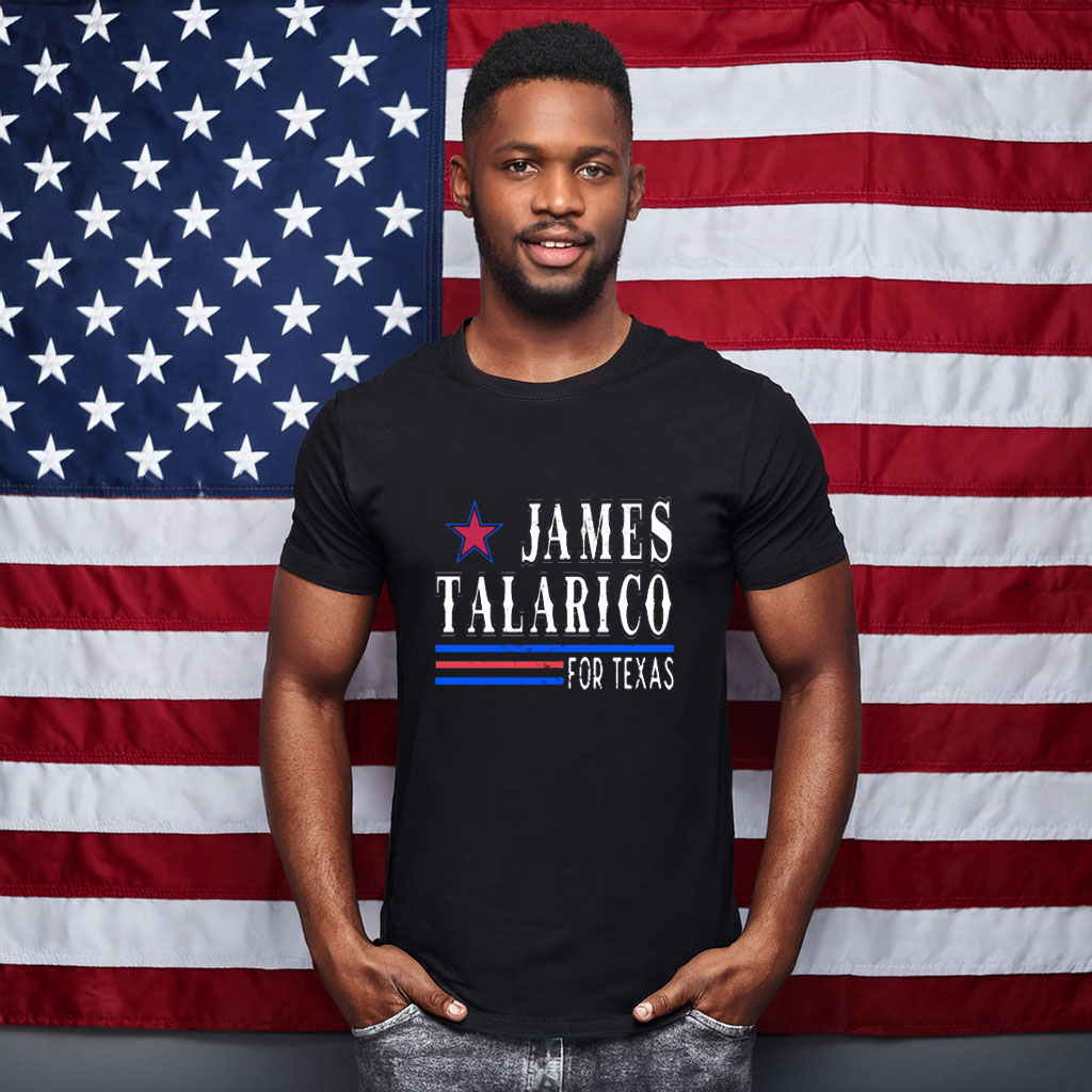 James Talarico T-Shirt - Western Font For Texas Tee
