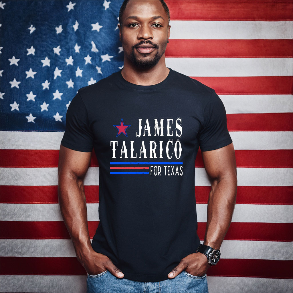 James Talarico T-Shirt - Western Font For Texas Tee
