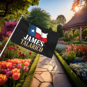 James Talarico Texas Flag Campaign Flag