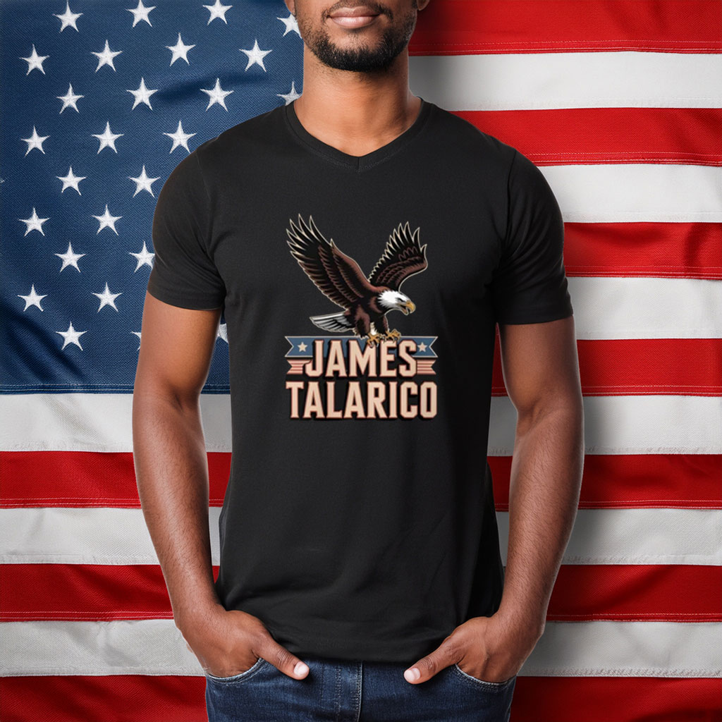 James Talarico Texas Senate 2026 Patriotic Eagle Shirt