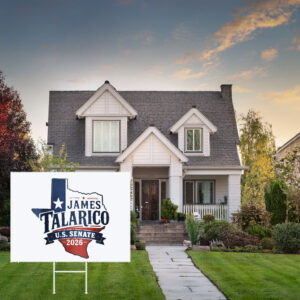 James Talarico Texas Senate 2026 Yard Sign
