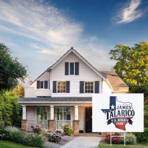 James Talarico Texas Senate 2026 Yard Sign