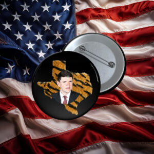 James Talarico Texas Tiger Pride Button