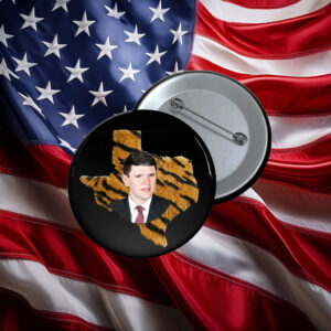 James Talarico Texas Tiger Pride Button