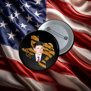 James Talarico Texas Tiger Pride Button