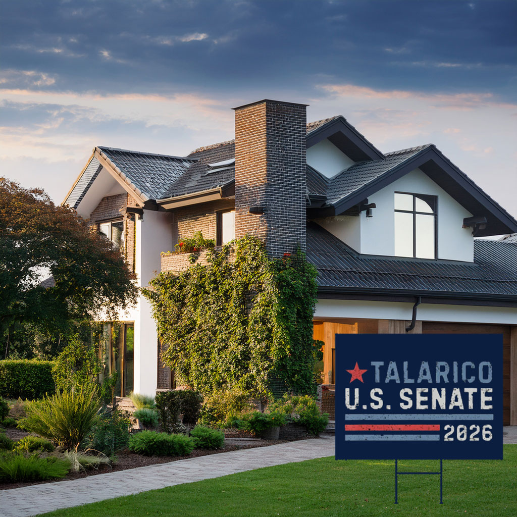 James Talarico Yard Sign U.S. Senate 2026 Lawn Sign