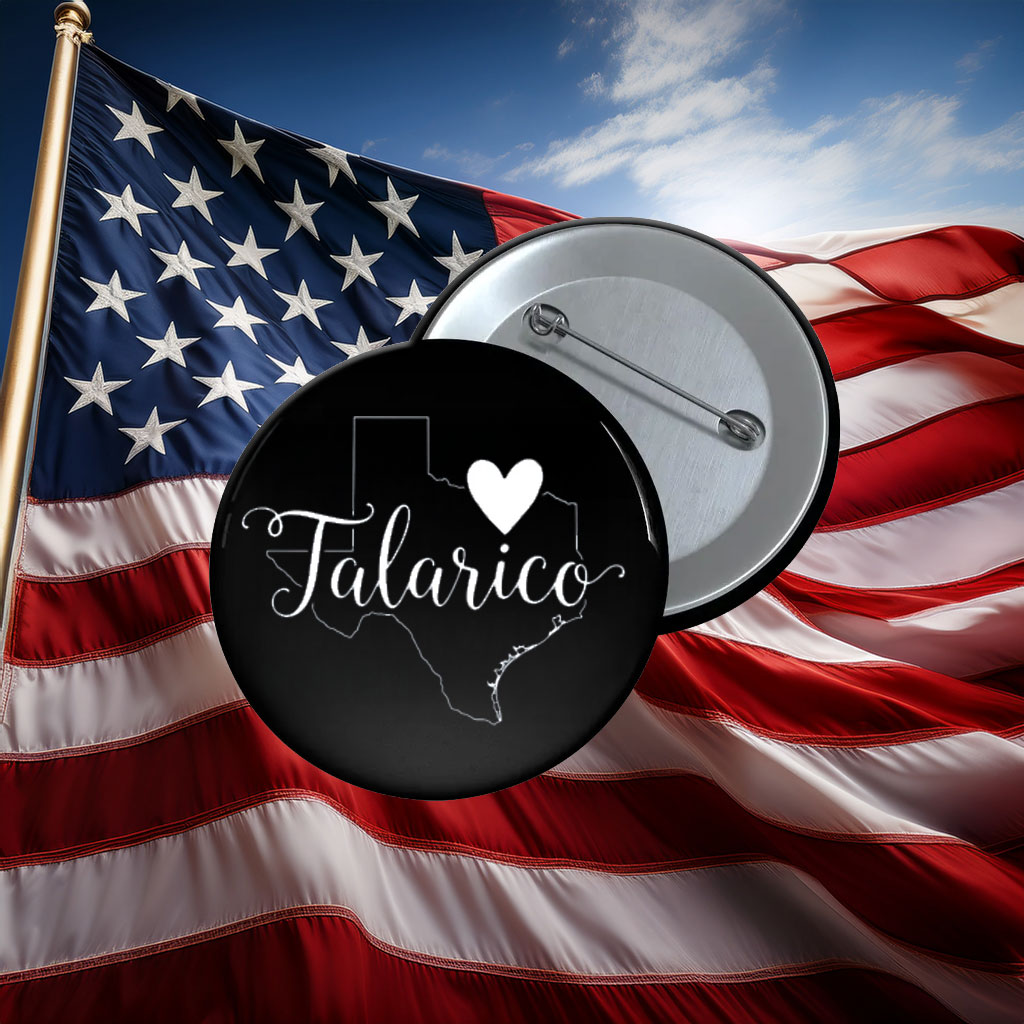 Love Talarico Texas Supporter Button
