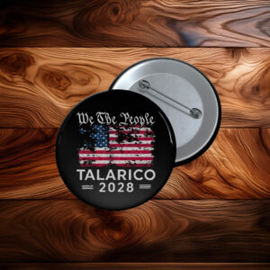 Talarico 2028 We The People Patriotic Flag Pin