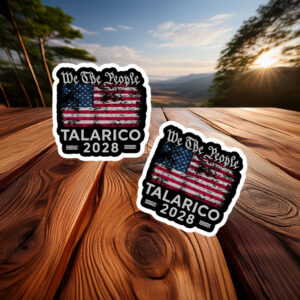 Talarico 2028 We The People Patriotic Flag Sticker