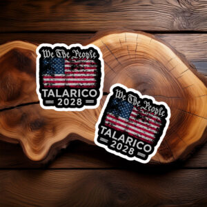 Talarico 2028 We The People Patriotic Flag Sticker