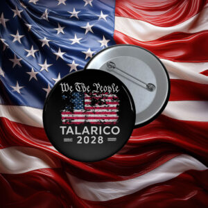 Talarico 2028 We The People Pin
