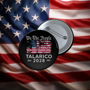 Talarico 2028 We The People Pin