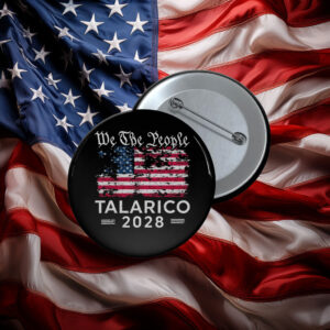 Talarico 2028 We The People Pin