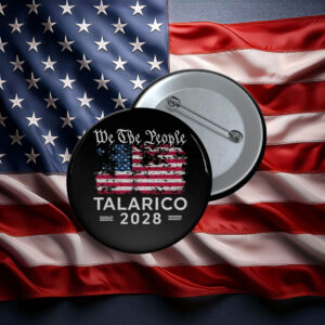 Talarico 2028 We The People Pin
