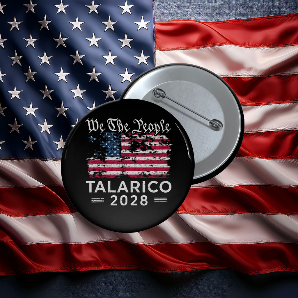 Talarico 2028 We The People Pin