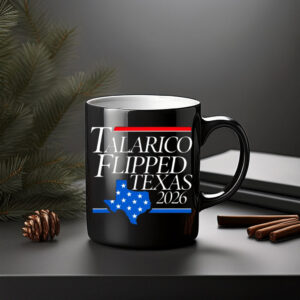 Talarico Flipped Texas 2026 Coffee Mug