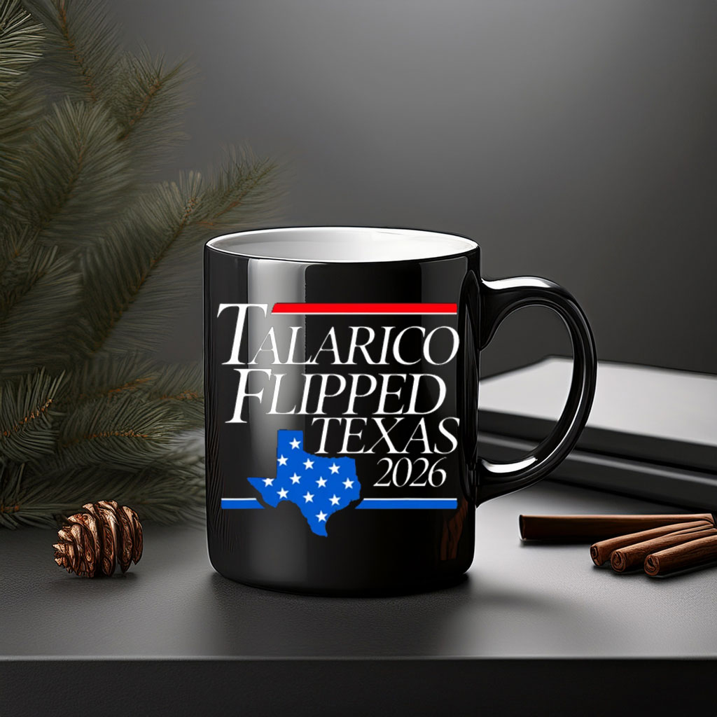 Talarico Flipped Texas 2026 Coffee Mug