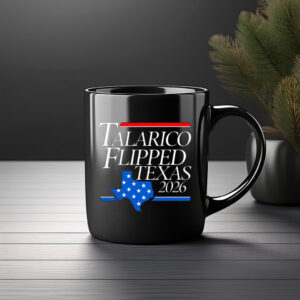 Talarico Flipped Texas 2026 Coffee Mug