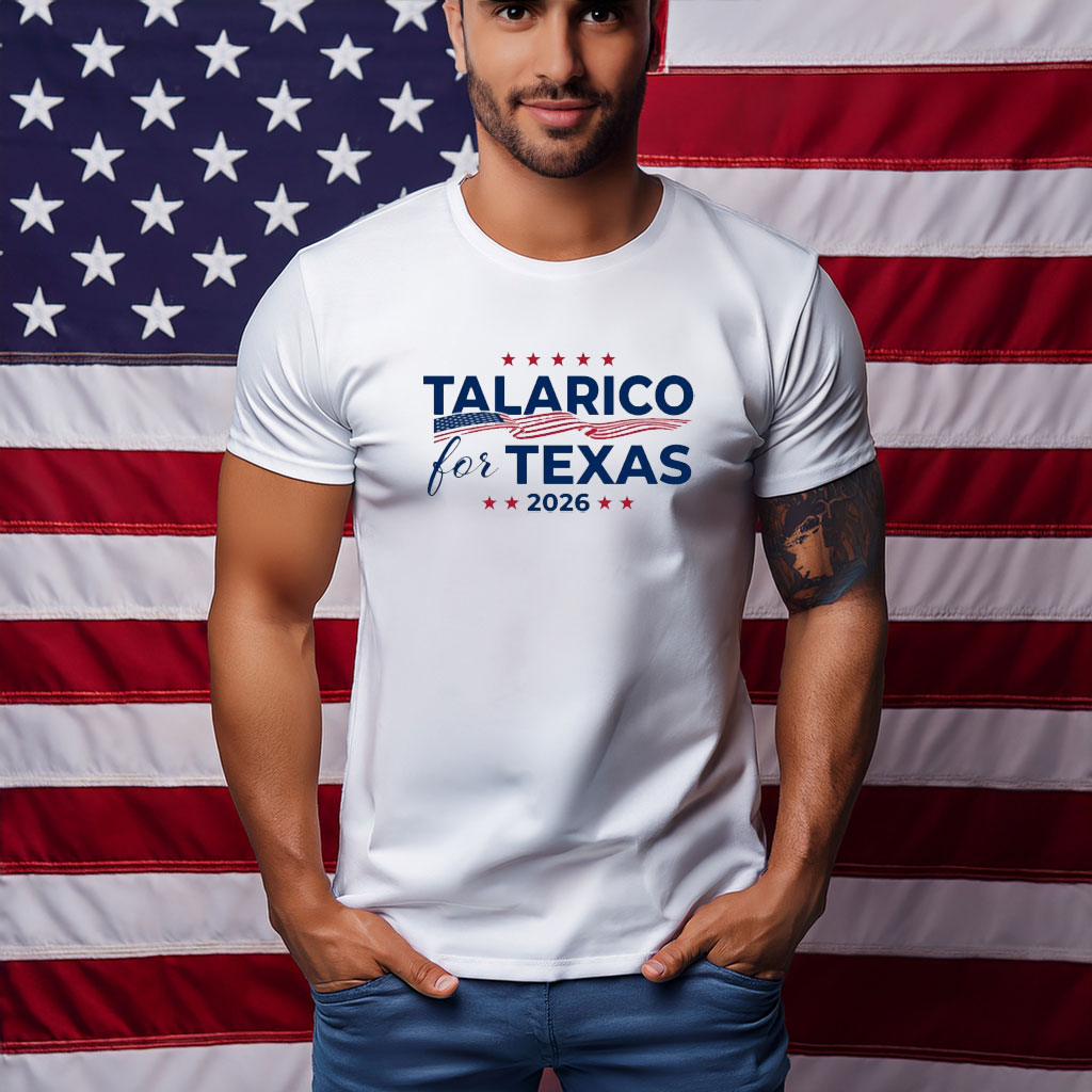 Talarico For Texas 2026 Patriotic Shirt