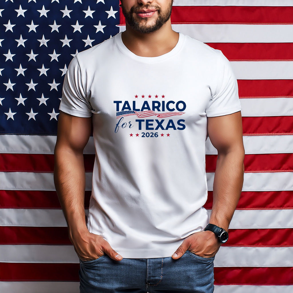 Talarico For Texas 2026 Patriotic Shirt