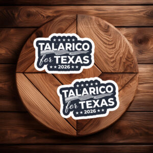 Talarico For Texas 2026 Patriotic Sticker