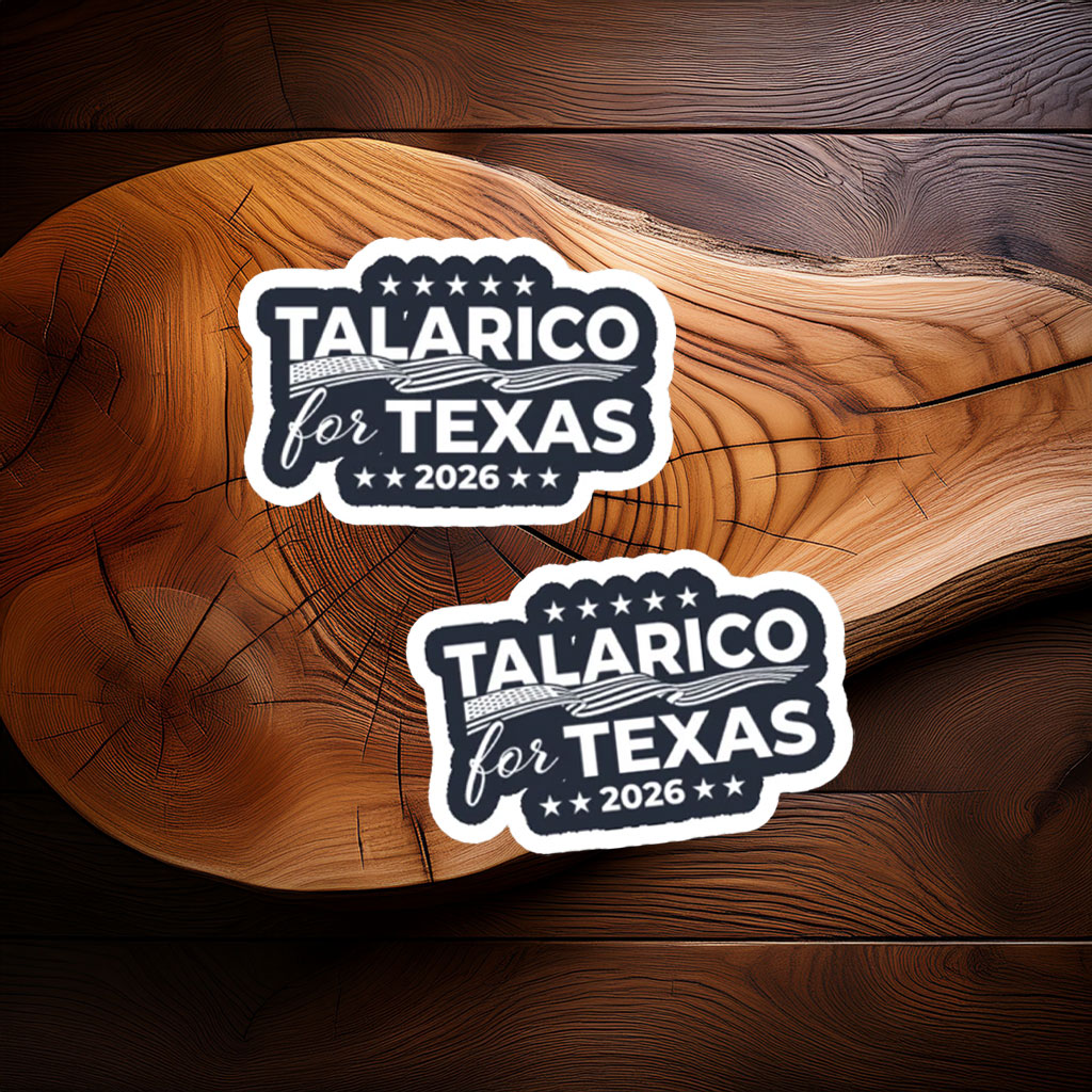 Talarico For Texas 2026 Patriotic Sticker