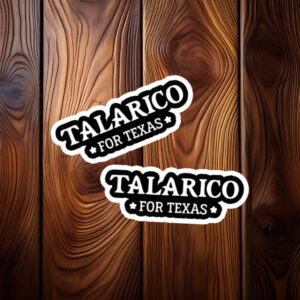 Talarico For Texas Minimal Campaign Sticker