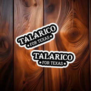 Talarico For Texas Minimal Campaign Sticker