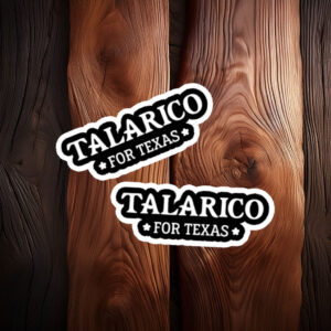 Talarico For Texas Minimal Campaign Sticker