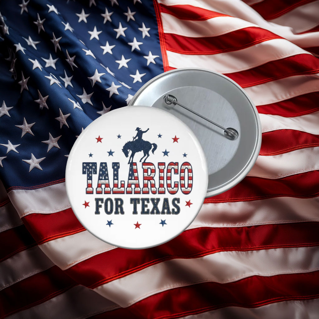 Talarico For Texas Patriotic Pin