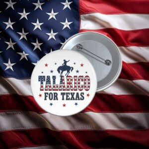 Talarico For Texas Patriotic Pin
