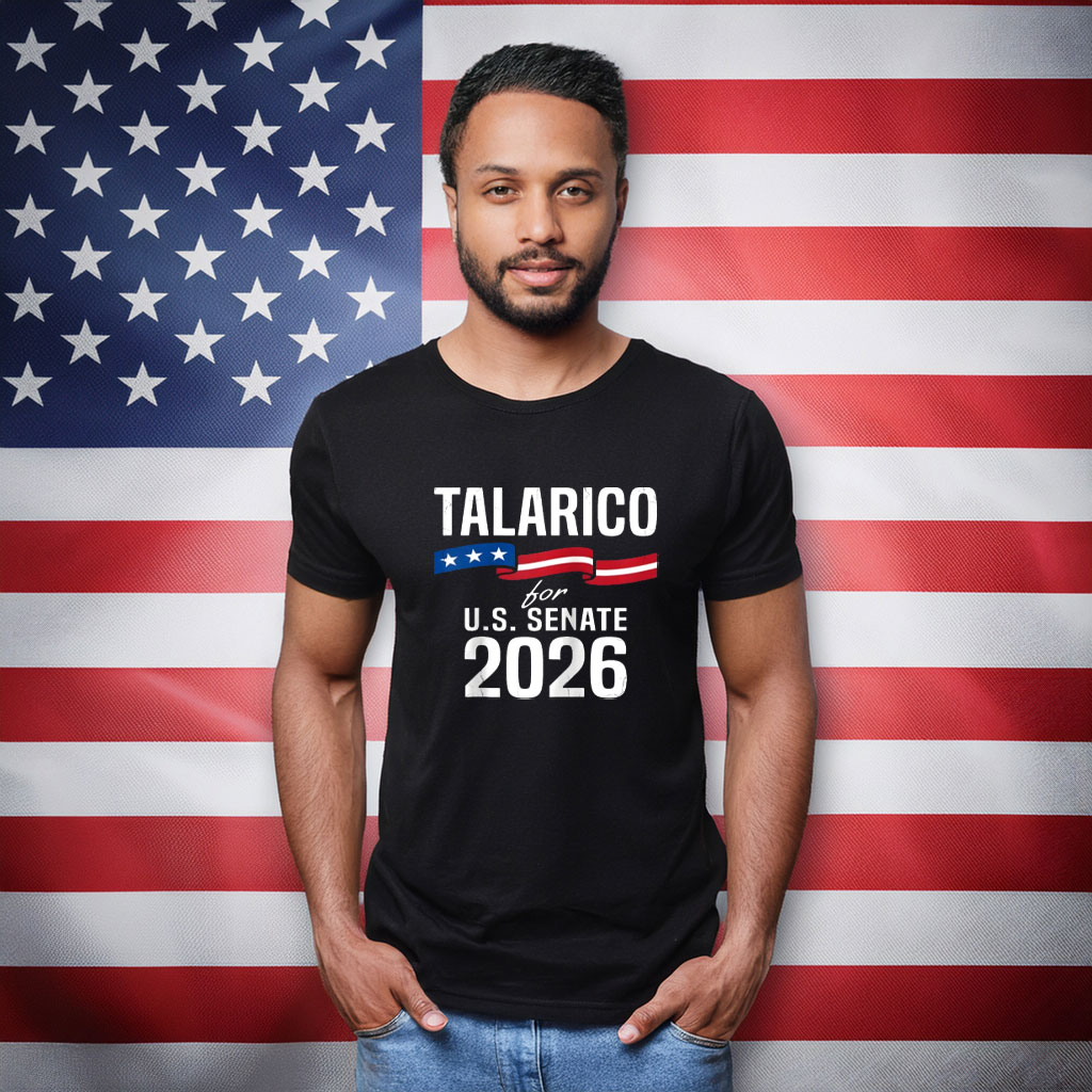 Talarico For U.S. Senate 2026 Patriotic Flag Shirt