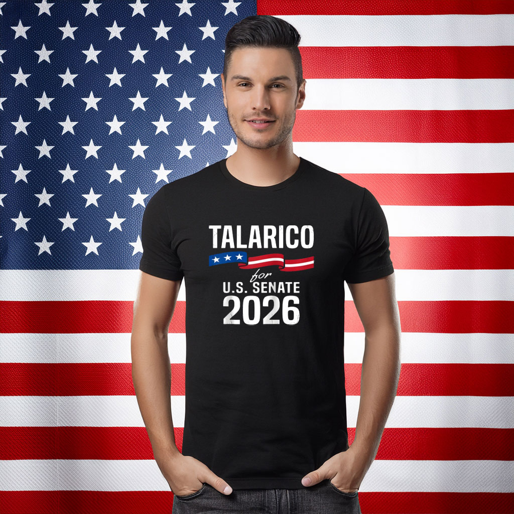 Talarico For U.S. Senate 2026 Patriotic Flag Shirt