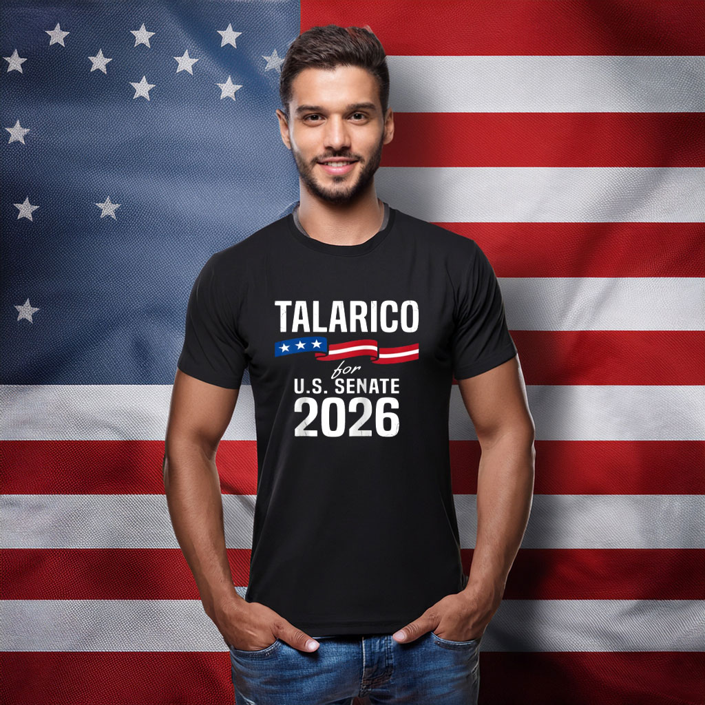 Talarico For U.S. Senate 2026 Patriotic Flag Shirt