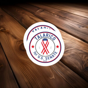 Talarico For U.S. Senate 2026 Round Campaign Sticker