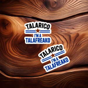 Talarico I’m A Talafreako Patriotic Star 2026 Sticker