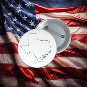 Talarico Texas Outline Pin