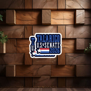 Talarico U.S. Senate 2026 Block Font Sticker