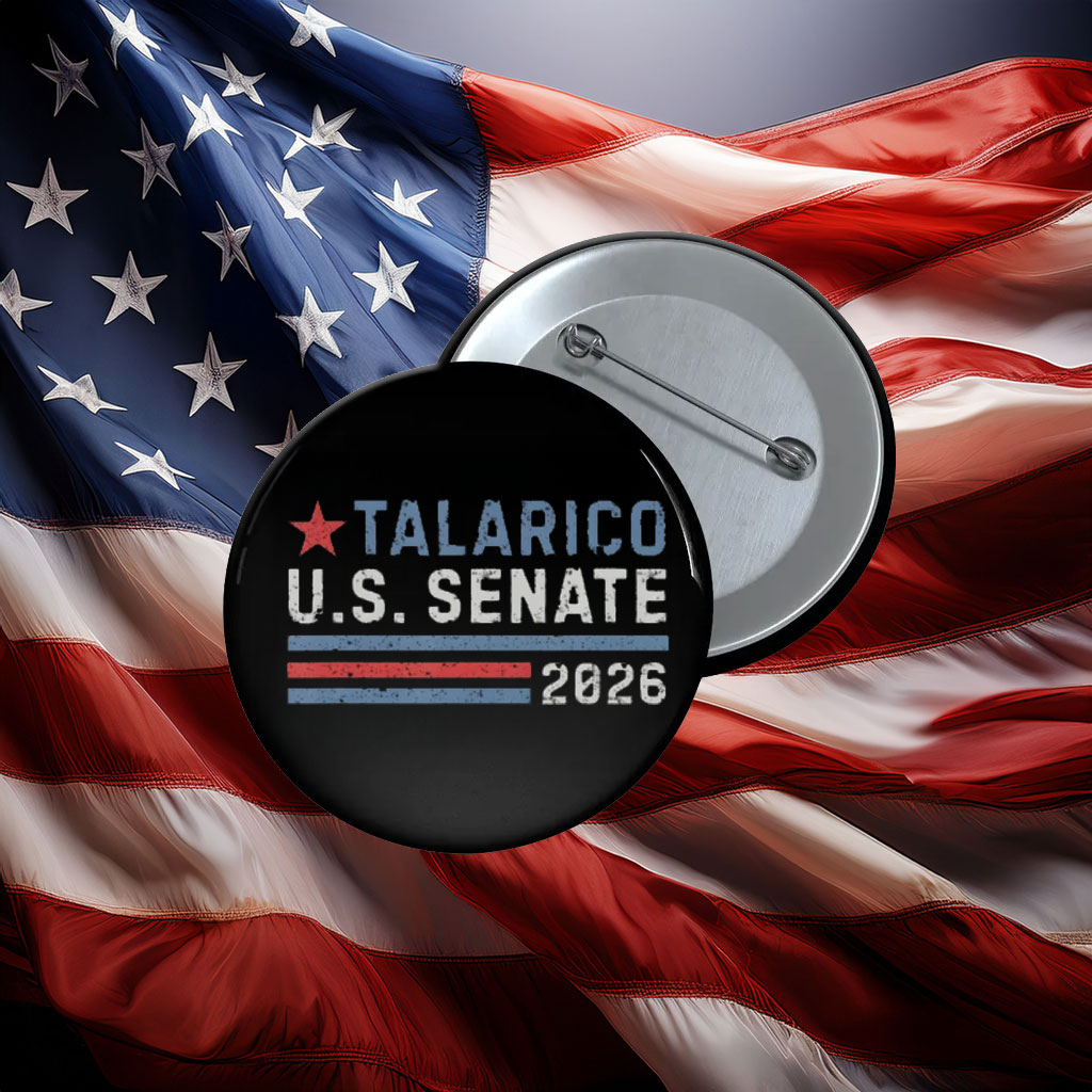 Talarico U.S. Senate 2026 Button
