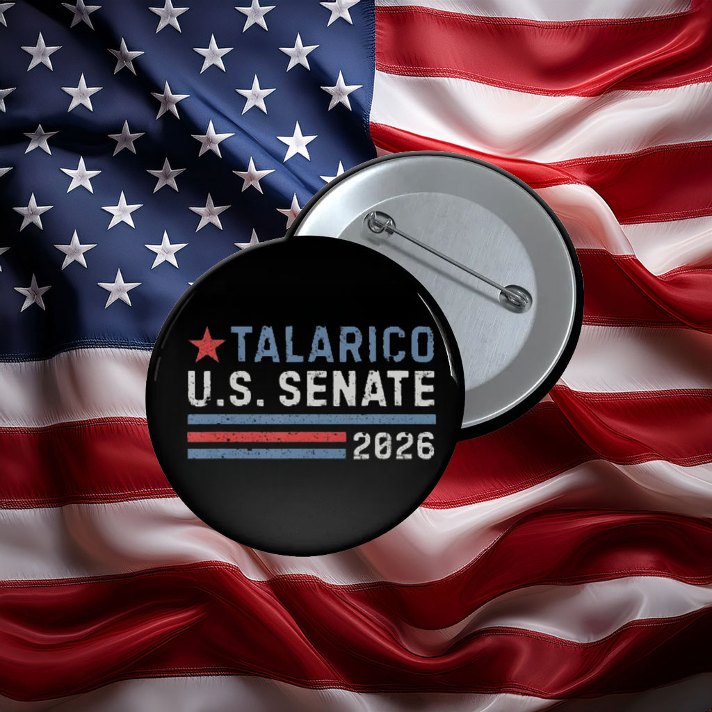 Talarico U.S. Senate 2026 Button