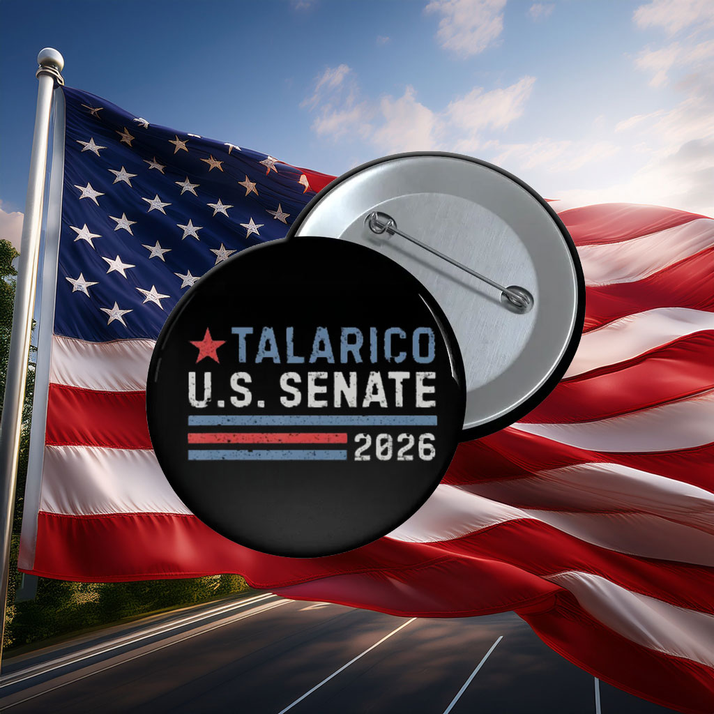 Talarico U.S. Senate 2026 Button